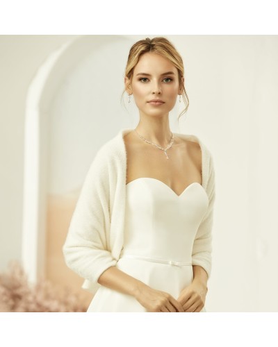 Sciarpa da Sposa misto lana modello E318