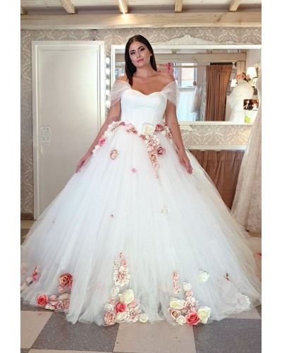 Abito da Sposa Peonia stile principessa